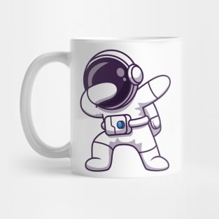 Cute Astronaut Dabbing Mug